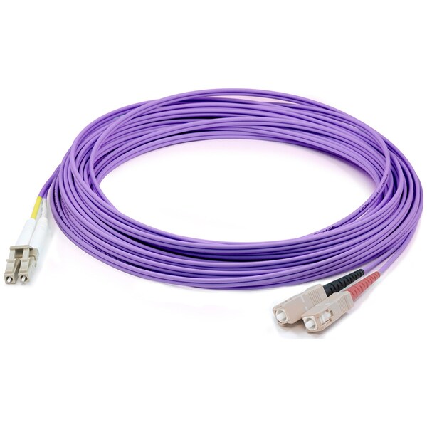 Add-On Addon 7 Meter, Violet Jacket Taa Compliant Fiber Cable AOT-SC-LC7MOM3V